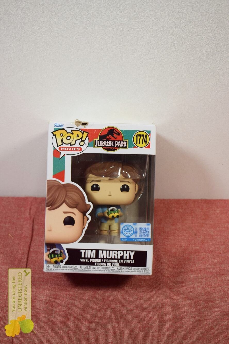 Funko POP! Movies: Jurassic Park Tim Murphy #1774 (Pack Wear)